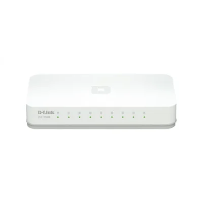 D-LINK DES-1008C 8-Port 10/100 Desktop Switch (White)