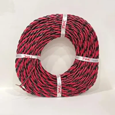 TWC Assorted-F03 40/76-90 METER Lite Core Electrical Wire | Insulated PVC Copper Wire | Cable for Domestic & Industrial Connection Purpose | Flame Resistant